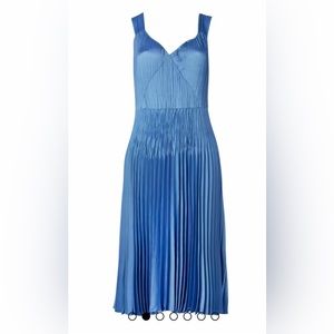 COPY - COPY - Vince V- Neck pleated Slip Dress in Vince